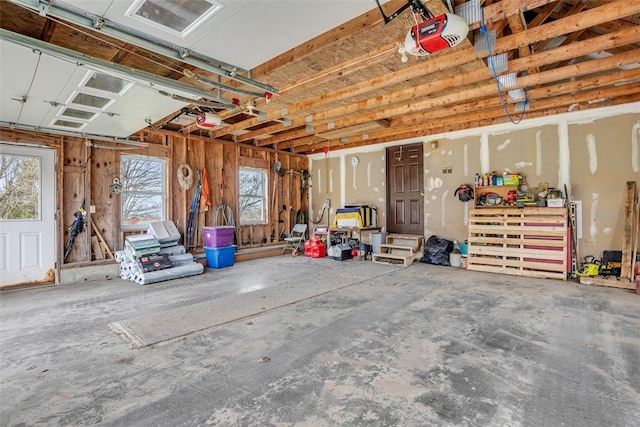 394 Nersesian Rd, Otsego, NY 13348 - garage with a garage door opener