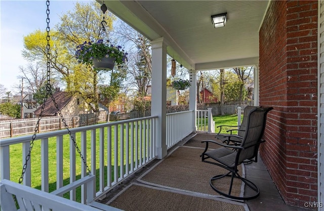 117 Proctor Blvd, Utica, NY 13501 - balcony with covered porch
