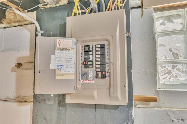 utilities with electric panel