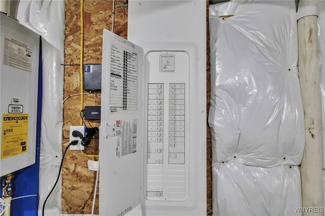 utilities with electric panel