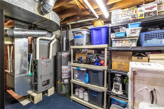 storage with gas water heater