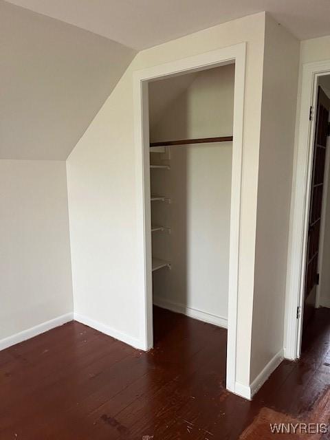 view of closet
