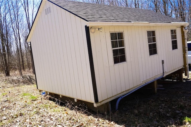 view of outbuilding with an outdoor structure