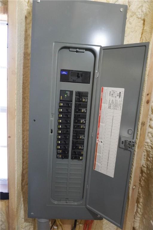 utilities with electric panel