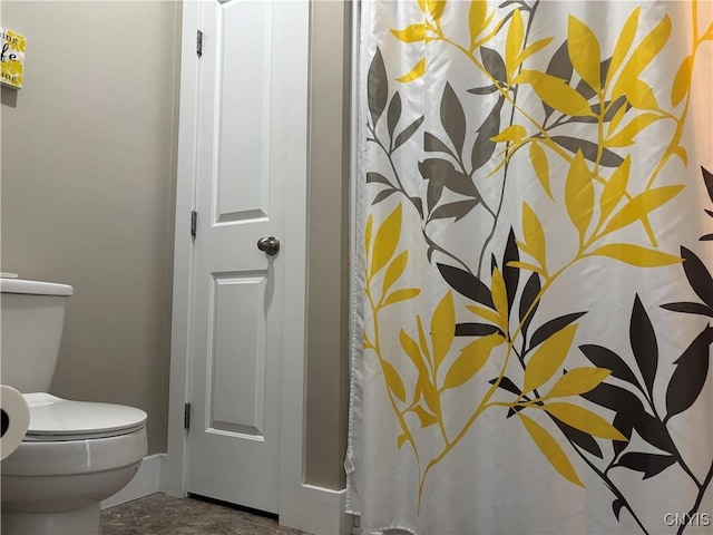 bathroom with toilet