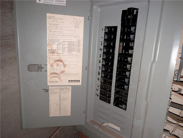 utilities with electric panel