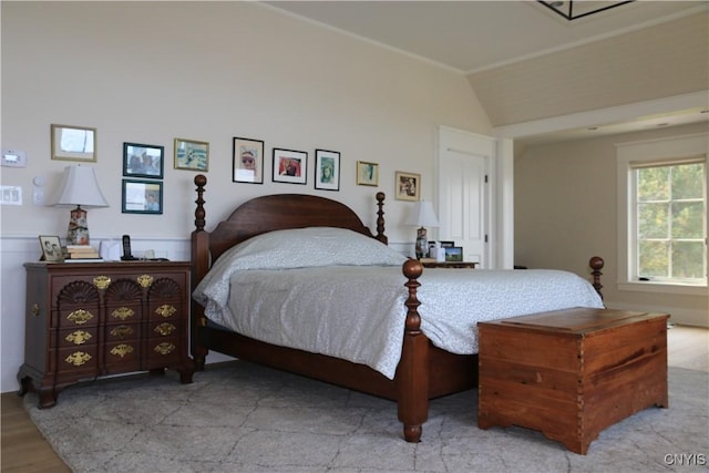 43335 Schoolhouse Rd, Clayton, NY 13624 - bedroom with lofted ceiling