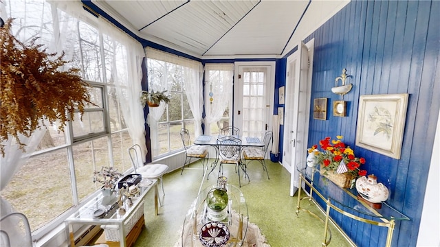 20 S Main St, Sherburne, NY 13460 - sunroom featuring lofted ceiling