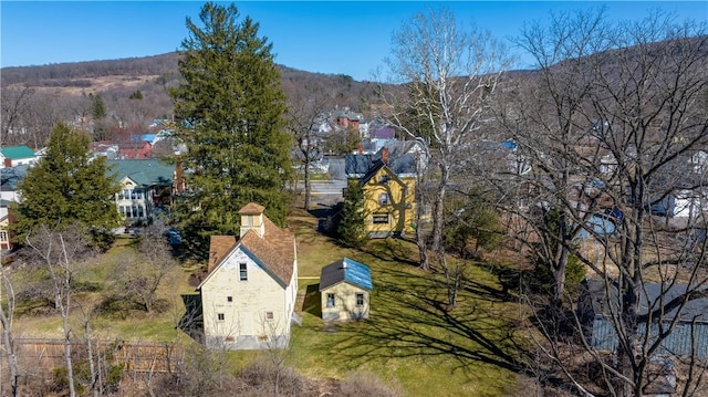 20 S Main St, Sherburne, NY 13460 - aerial view featuring a mountain view