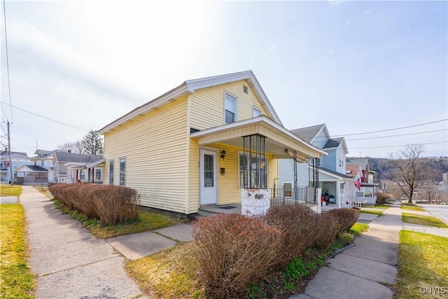 39 Ward St, Little Falls-City, NY 13365 - view of front facade with a porch