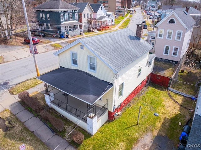 39 Ward St, Little Falls-City, NY 13365 - birds eye view of property
