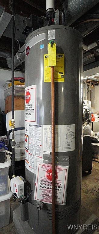 utilities with water heater