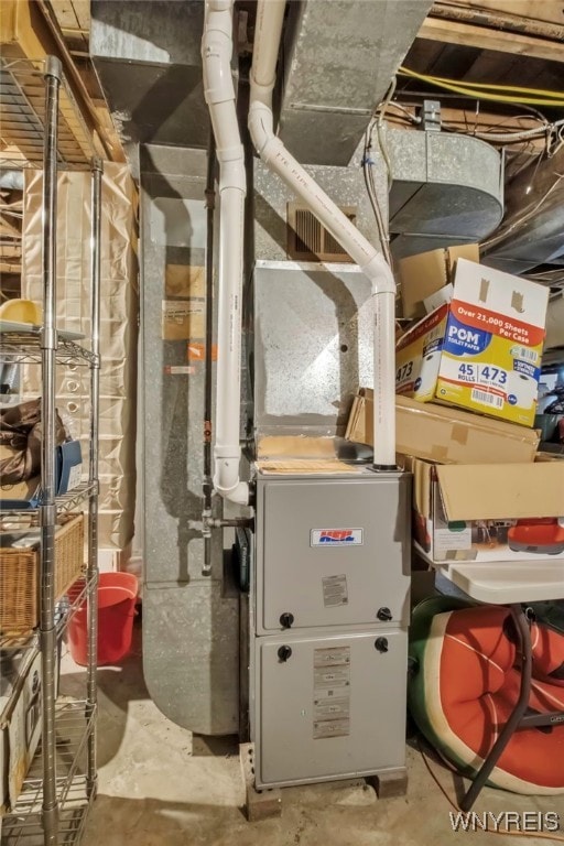 view of utility room