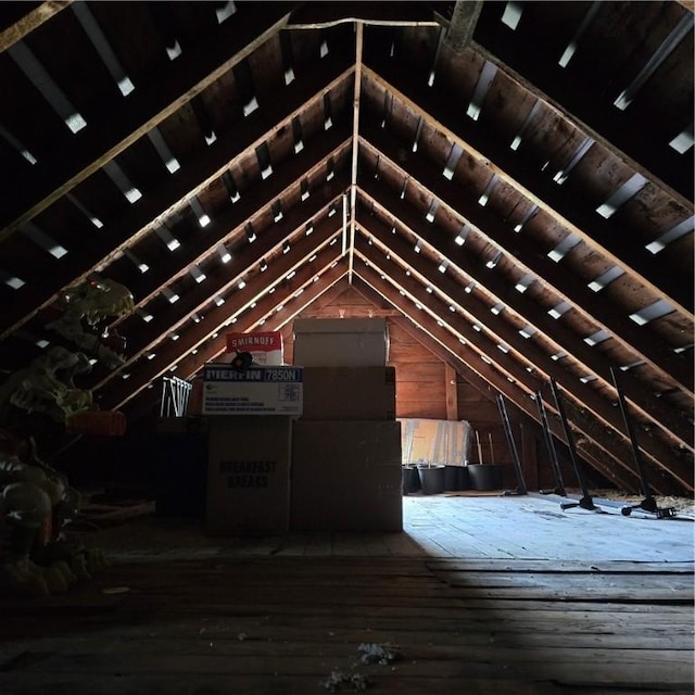 520 Logan St, Elmira-City, NY 14901 - view of unfinished attic