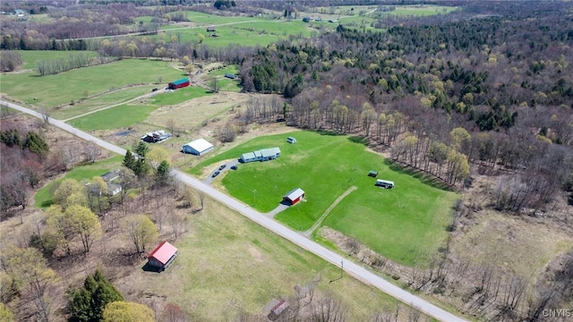 11188 Westdale Rd Unit 6, Florence, NY 13483 - birds eye view of property featuring a rural view