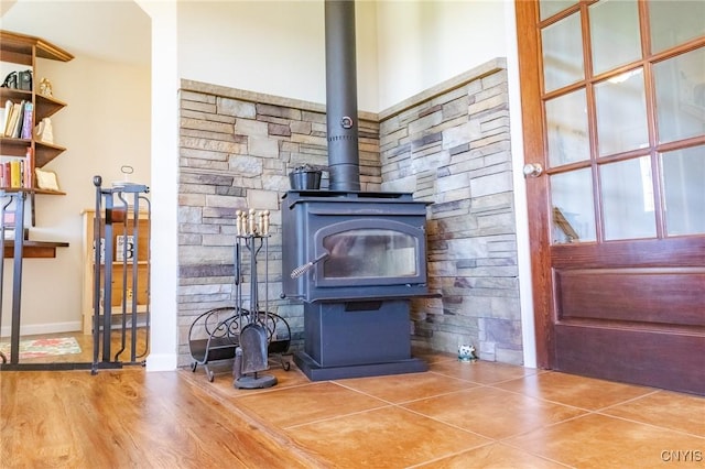 11188 Westdale Rd Unit 6, Florence, NY 13483 - room details featuring a wood stove