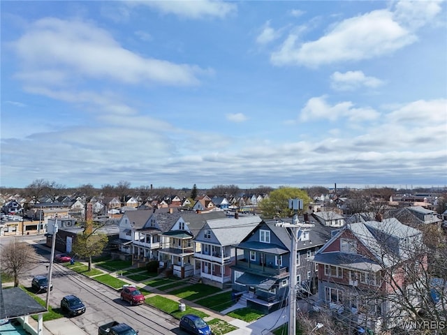 625 22nd St, Niagara Falls, NY 14301 - drone / aerial view with a residential view