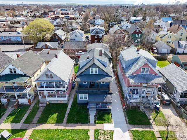 625 22nd St, Niagara Falls, NY 14301 - drone / aerial view featuring a residential view