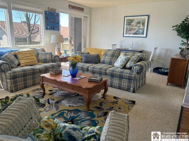 view of living area