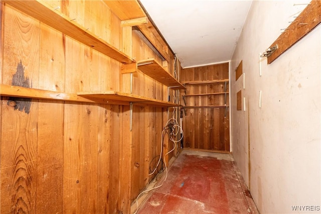 view of storage