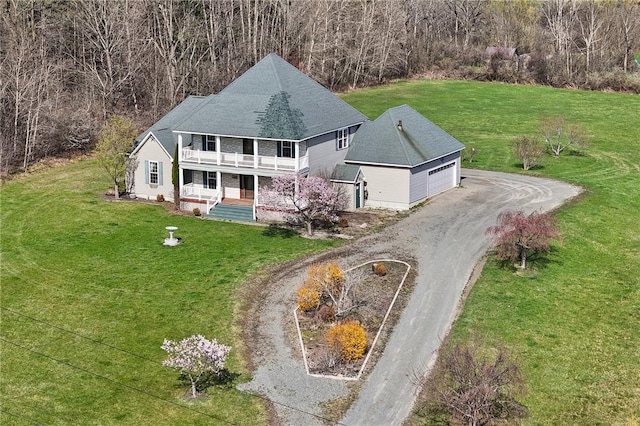 3300 County Road 7, Hector, NY 14865 - aerial view of property and surrounding area