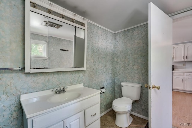 11931 State Route 12e, Lyme, NY 13622 - bathroom featuring vanity and ornamental molding