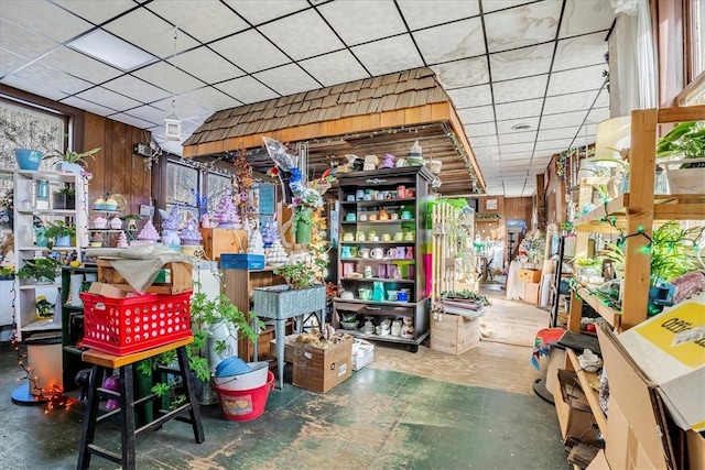 view of storage room