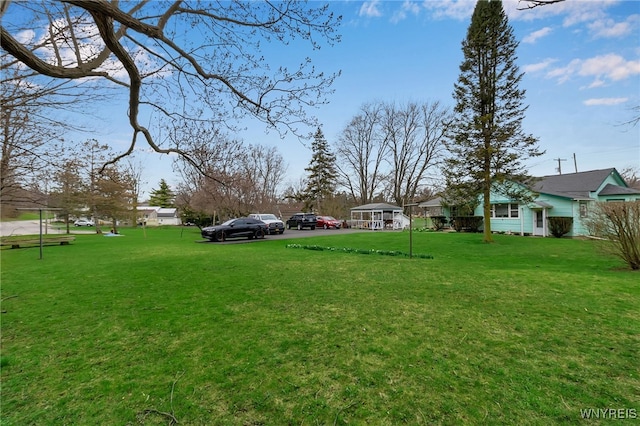 view of yard