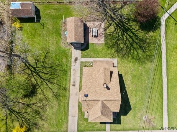 drone / aerial view