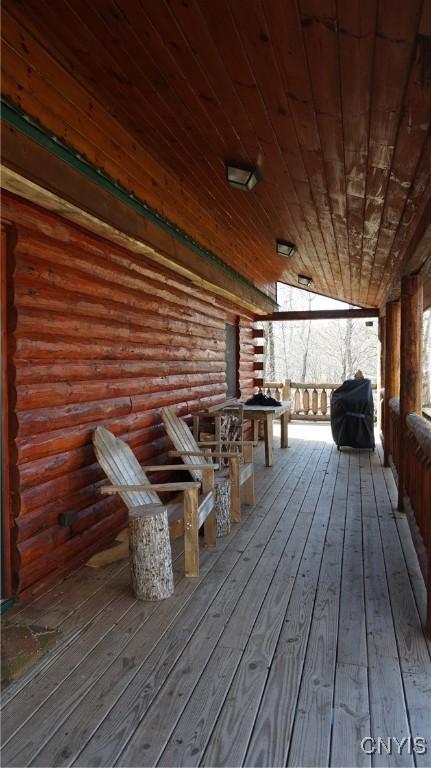 view of deck