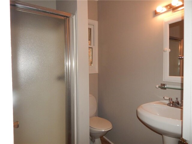 6691 State Highway 80, Otsego, NY 13326 - bathroom with a shower stall and toilet