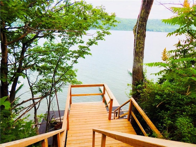6691 State Highway 80, Otsego, NY 13326 - dock with a water view