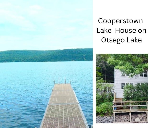 6691 State Highway 80, Otsego, NY 13326 - dock area with a water view