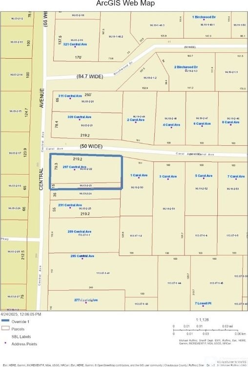 map location