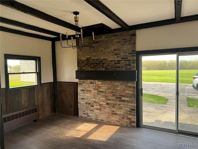 7310 Milestrip Rd, Orchard Park, NY 14127 - interior space featuring radiator heating unit
