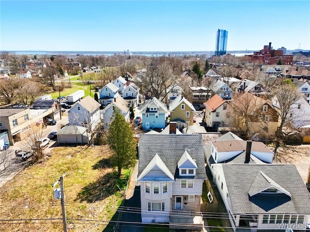 723 Pine Ave, Niagara Falls, NY 14301 - birds eye view of property featuring a residential view