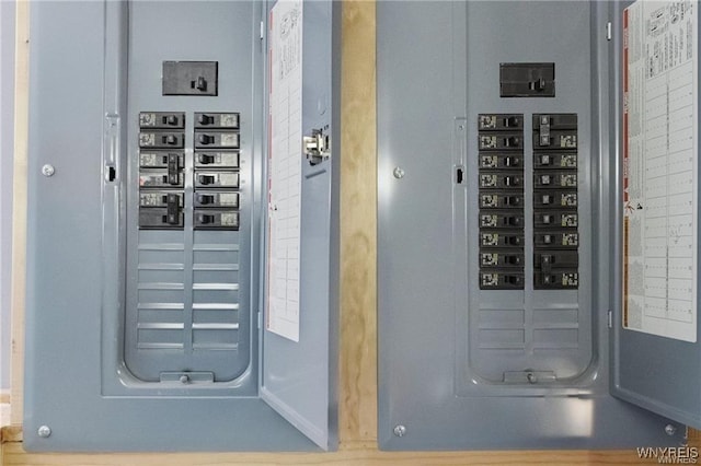 utilities with electric panel