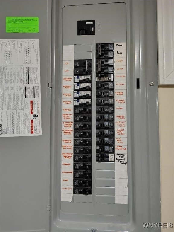 utilities with electric panel