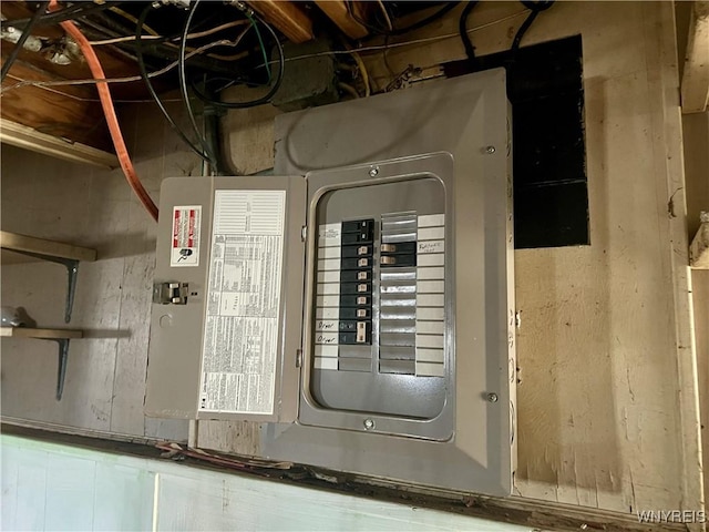 utilities with electric panel