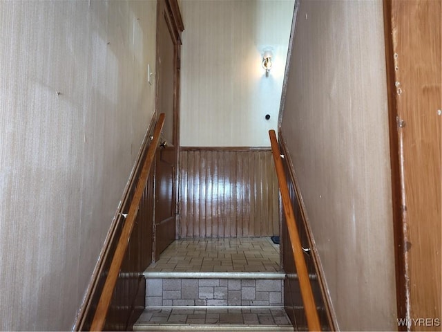 view of staircase