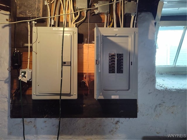 utilities with electric panel