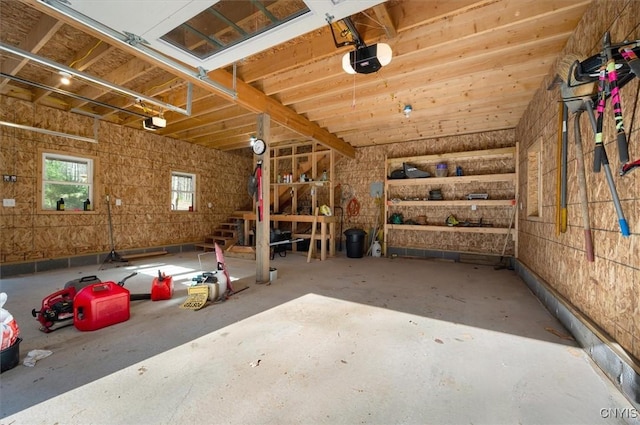 miscellaneous room featuring a garage