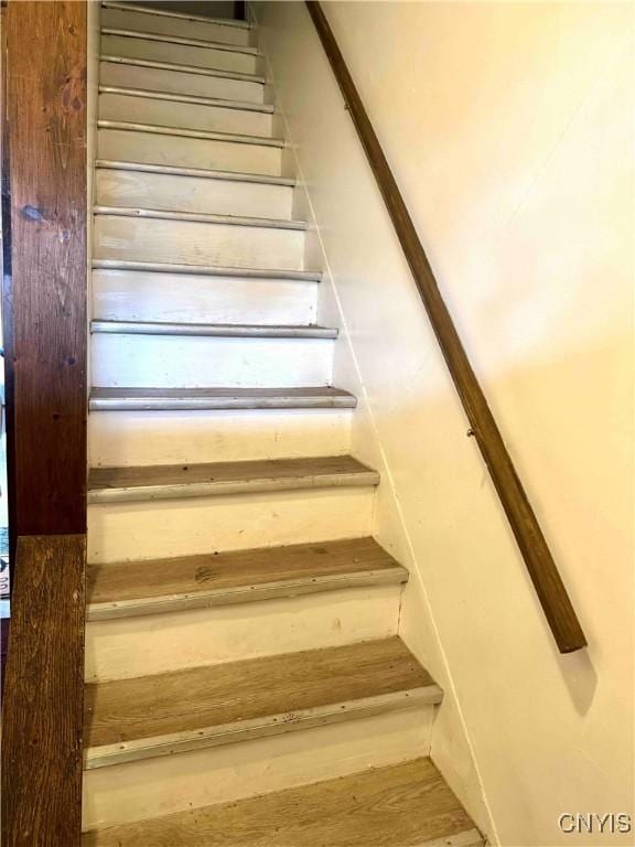 view of staircase