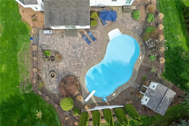 drone / aerial view