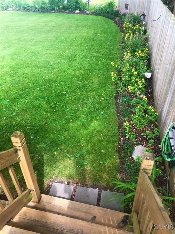 view of yard