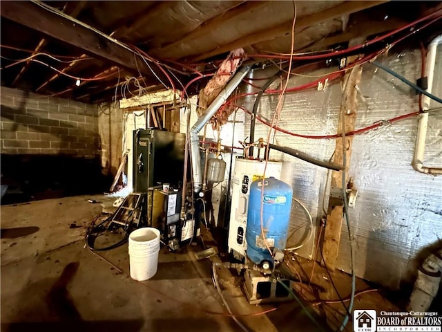 view of utility room