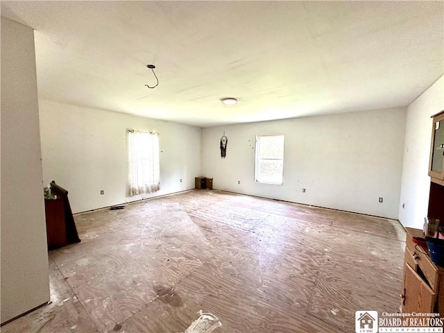 interior space with plenty of natural light