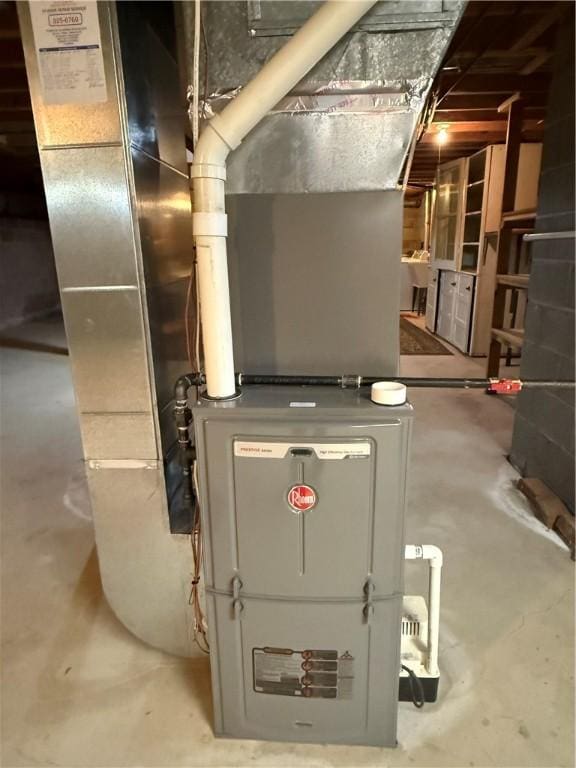 view of utility room