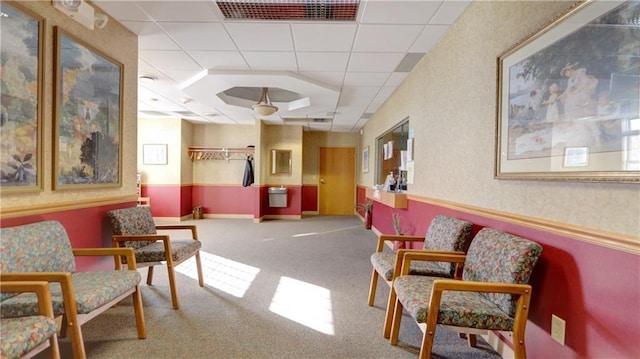 lobby featuring visible vents