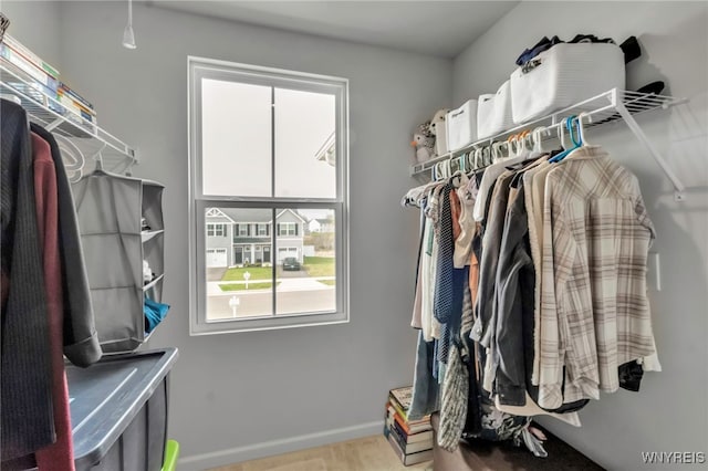 view of spacious closet